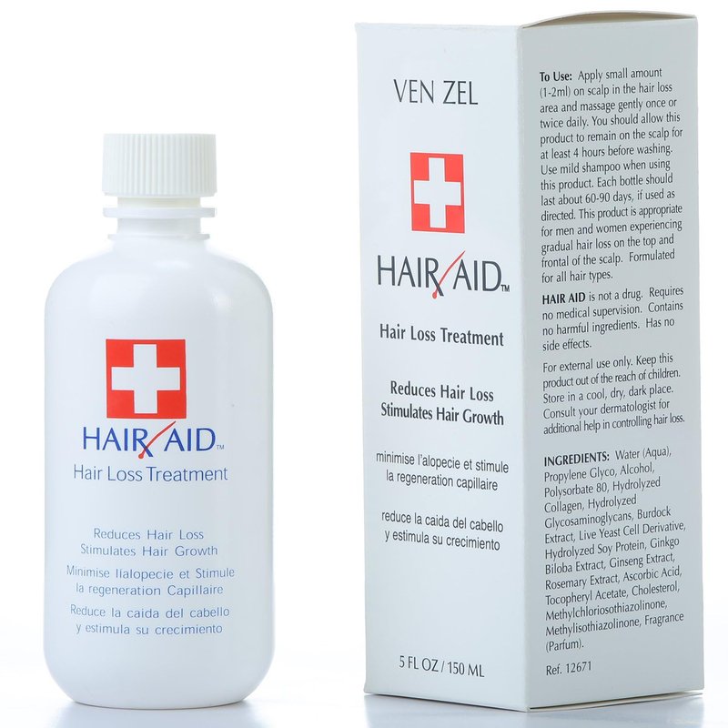 Hair Loss Treatment - Stimulate Hair Growth with Vitamin C & E | Ginseng & Rosemary Extracts | 150 ml