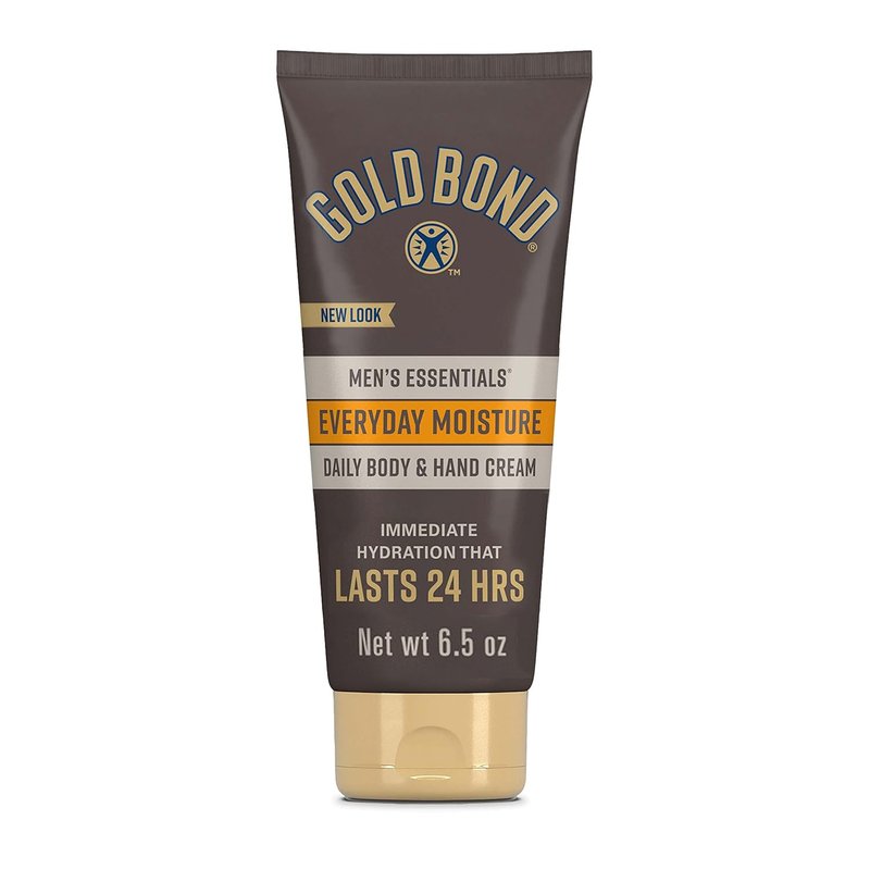 Gold Bond Men's Essentials Moisturizing Body & Hand Cream - 6.5 oz, Enriched with Vitamin C