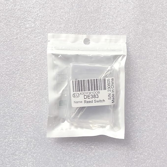 Gebildet 20pcs Glass Reed Switch Reed Contact Normally Open (N/O) Magnetic Induction Switch (2mm×14mm) with 20pcs Multi-Use Magnetic Sheet