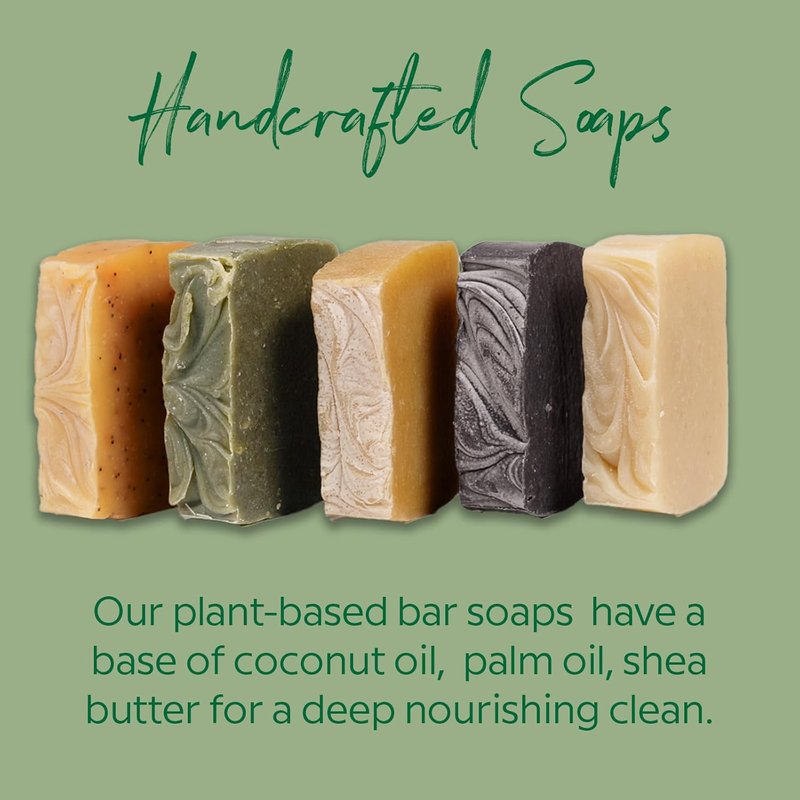 South African Lavender Bar Soap | Moisturizing Natural Soap for Face & Body - 3 Pack - Plant-Based Ingredients