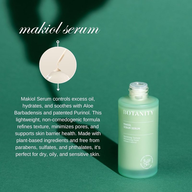 Makiol Serum - Korean Tranexamic Acid & Vitamin C Skincare | Hydration Boost, Oil-Control, Pore Minimizer, 1.69 fl oz