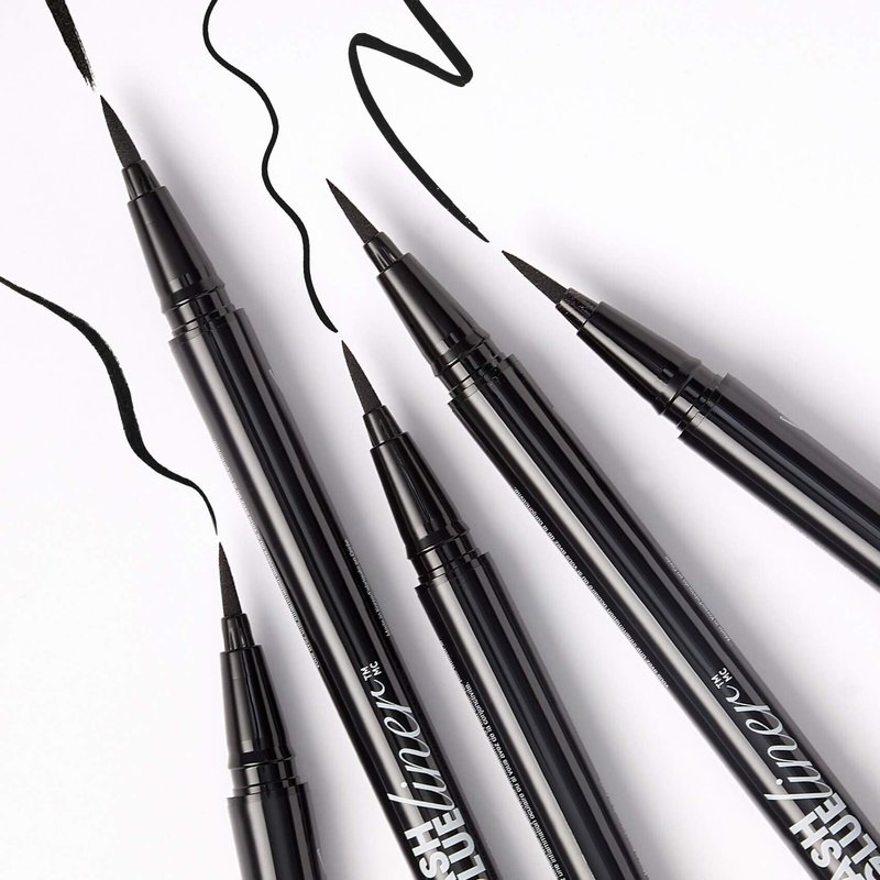 KISS Lash GLUEliner, Matte Finish, Foolproof Easy Touch-Up False Eyelash Glue and Eyeliner, Two in One Liner and Lash Glue, Black, 0.7 mL, 0.02 fl. oz. (Pack of 2)