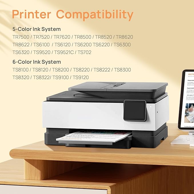 PGI-280XXL Compatible for Canon Ink 280 and 281 Cartridges Work for Canon TR8520 Ink Cartridges Work for Pixma TR8620 TR8620A TS9120 TS6320 TR7520 TS6220 TR8500, 2 x 280XXL PGBK (Large Black)