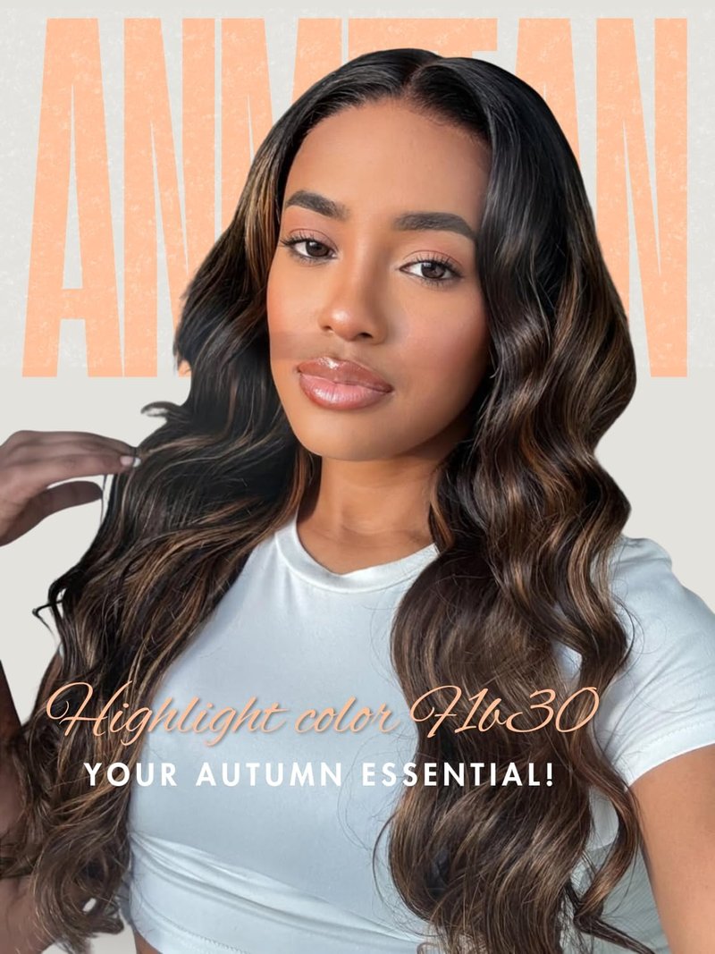 Honey Blonde Highlight 4x4 Closure Body Wave Human Hair - Balayage F1B/30 Remy Lace Closure | 10 Inch Pre-Plucked Natural Hairline