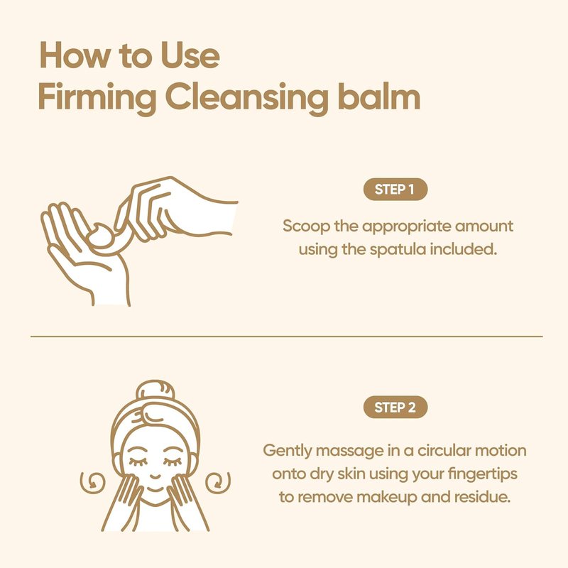 BANILA CO Clean It Zero Firming Cleansing Balm - Korean Makeup Remover | Vegan Formula with Moringa & Panthenol (100ml)