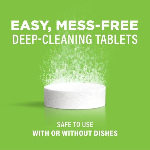 Affresh Dishwasher Cleaner - Eliminate Odors, Limescale & Grime | 12 Tablets for 1 Year Supply