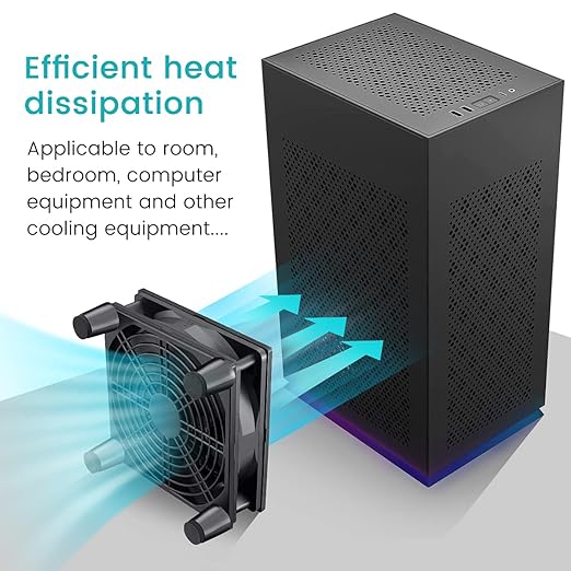 Wathai Cooling Case Fan for Receiver Xbox TV Box Router 120mm x 25mm 5V USB
