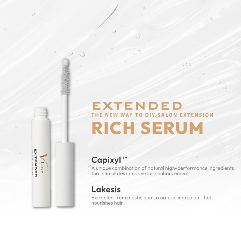 i•ENVY Extended Intensive Eyelash Serum, Rich Formula for Thicker & Fuller Lashes, Lash Enhancement Infused with Capixyl & Lakesis for Optimal Improvement