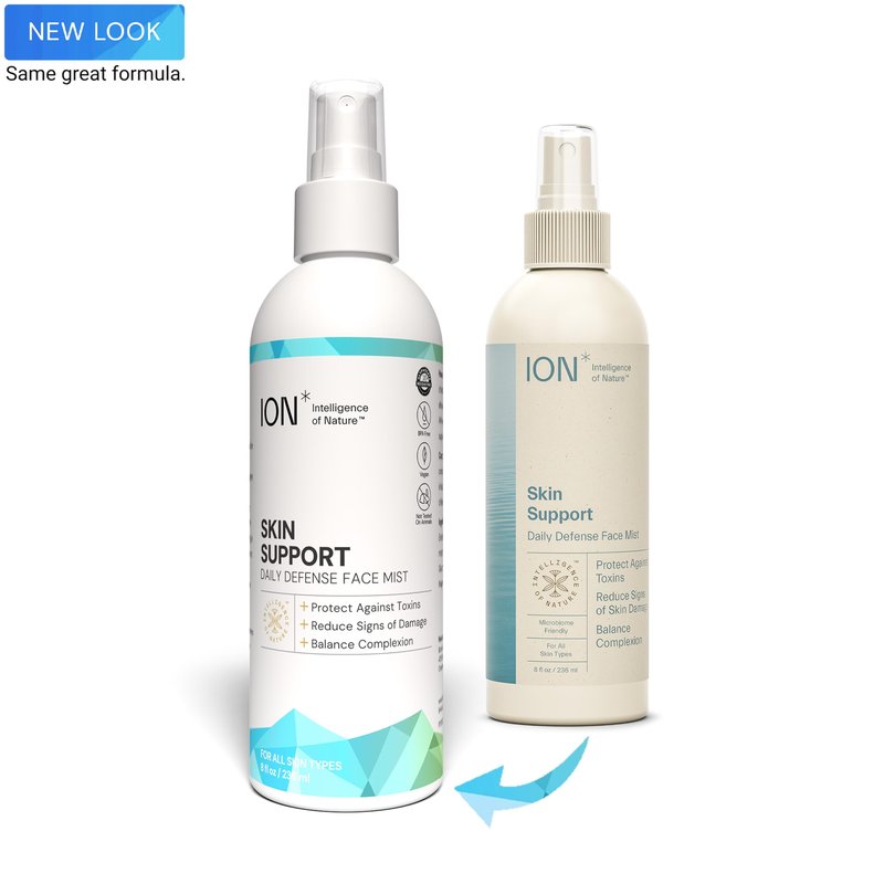 ION* Intelligence of Nature Skin Support Face Mist Hydrating Spray - Refreshing Facial Mist Spray for Daily Use, Vegan Friendly Formula to Refresh Skin for Women & Men - 8 fl oz (Pack of 1)