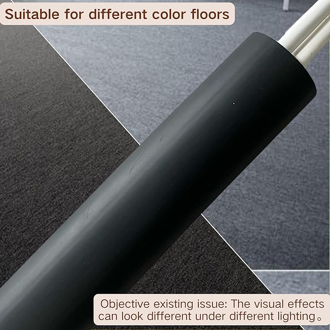 BEIEBIJOB Self Adhesive Floor Cord Cover, Cable Protector, 10ft, Black