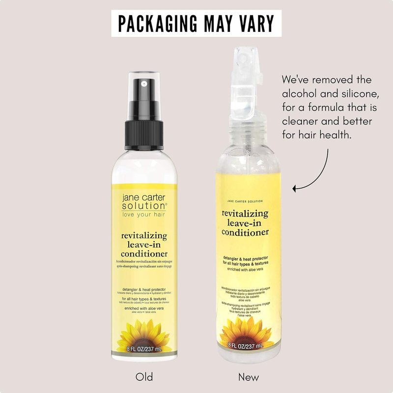 Revitalizing Leave-In Conditioner by Jane Carter - Nourishing Hair Treatment | 8 oz, 2 Pack