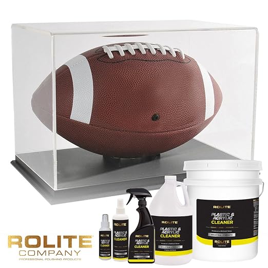 Rolite RPAC16z Plastic & Acrylic Cleaner Spray, 16 fl. oz., High Shine Protectant & Polish for Nonporous Surfaces, Streak-Free Formula for Windshields, Windows, Headlights, Retail Displays