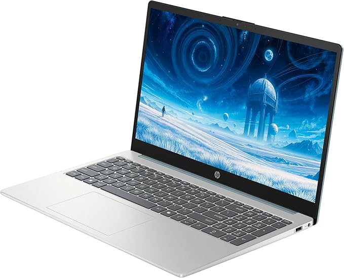HP 14" Business Laptop Computer, Microsoft Office 365 Included, 256GB SSD, AMD Athlon 7120U Processor, Windows 11, Copilot Key, Moonlight Blue