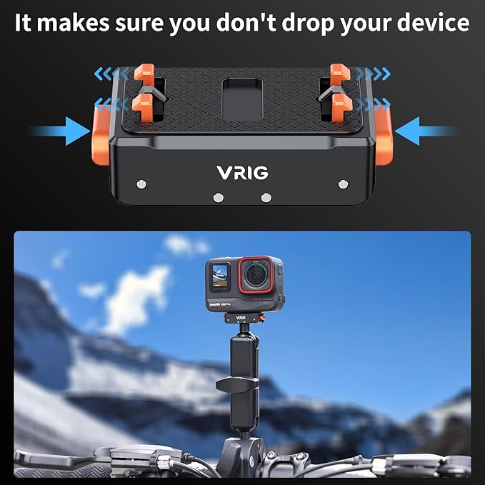 VRIG Magnetic Base for Insta360 Ace/Ace Pro Magnetic Quick Release Adapter Tripod Adapter Mount with Ace Pro 2/ X5/ X4 Air/ X4/ X3/ X2/ ONE RS