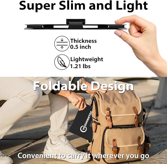 Voominhtec 20W Portable Foldable ETFE Solar Panel Charger 5V USB-A*2 Lightweight IP67 Waterproof for Phone Power Bank Tablet Hiking Camping Backpacking
