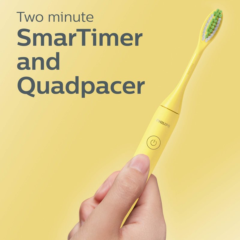 Philips Sonicare Battery Toothbrush, Mango Yellow, HY1100/02
