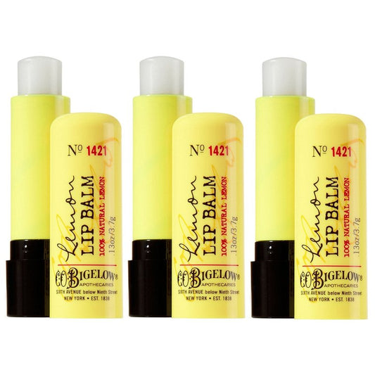 Bath and Body Works C.O. Bigelow Lip Care Lemon Lip Balm 0.13oz [3-Pack]