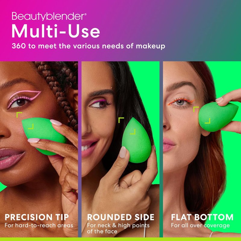 Beautyblender® | House of Bounce Set – Makeup Sponge & Sponge Storage Stand, Professional Smooth Blending Application, Vegan & Cruelty Free, Made in the USA