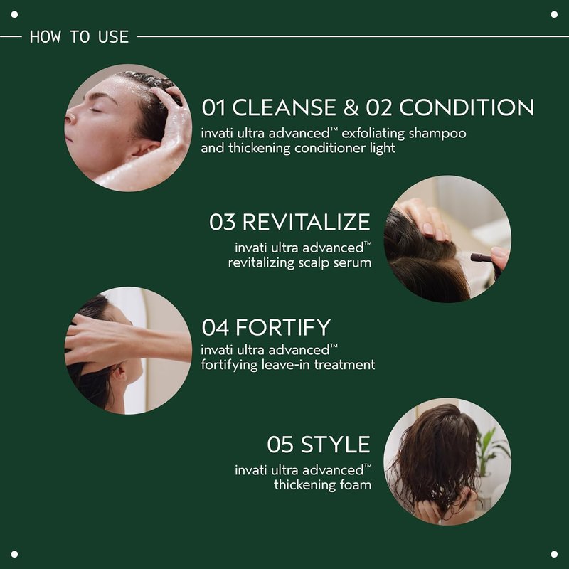 Aveda Invati Ultra Advanced Exfoliating Shampoo & Thickening Conditioner Duo - For Fine to Medium Thinning Hair | 6.7 Fl Oz