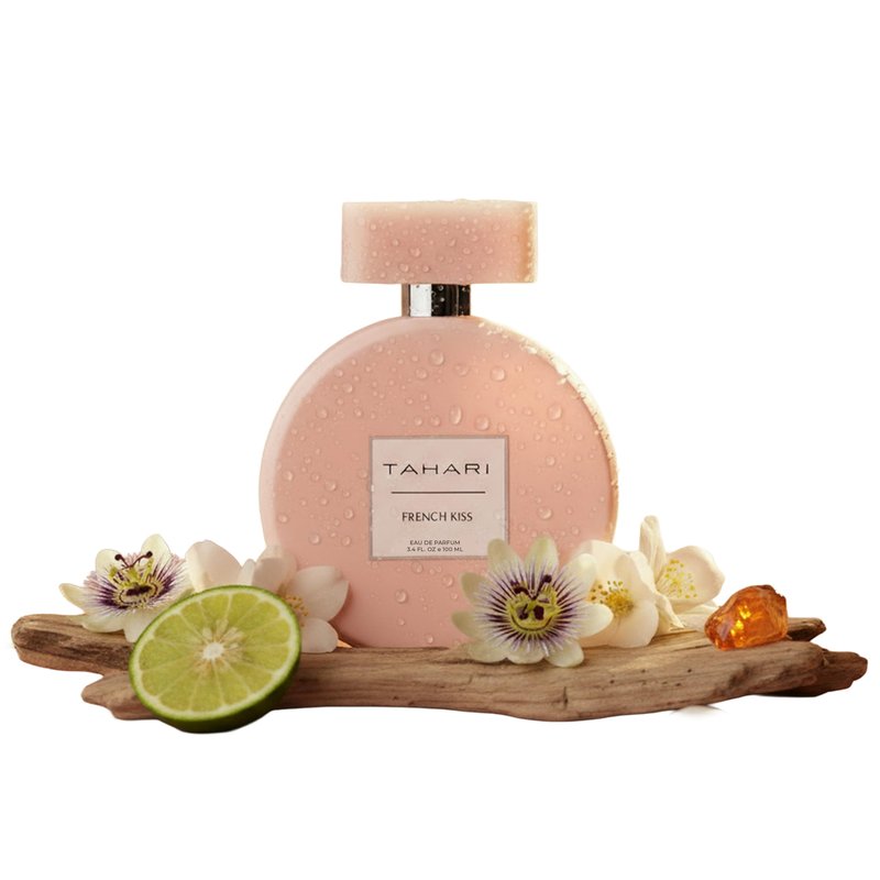 TAHARI Eau de Parfum for Women - Sweet & Seductive French Kiss Long-Lasting Fragrance, Affordable Perfume for Ladies, Elegant Cologne, Feminine Scent, Luxury Womenâs Fragrance â 3.4 fl. oz / 100 mL