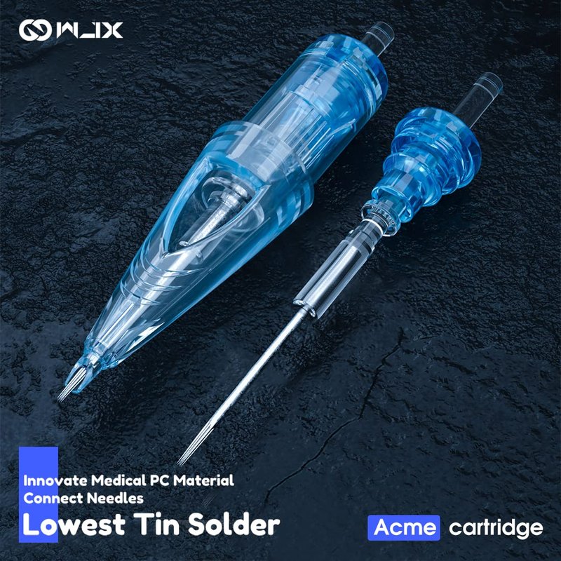 WJX Tattoo Cartridges 20Pcs Disposable Needles Round Liner 1005RL