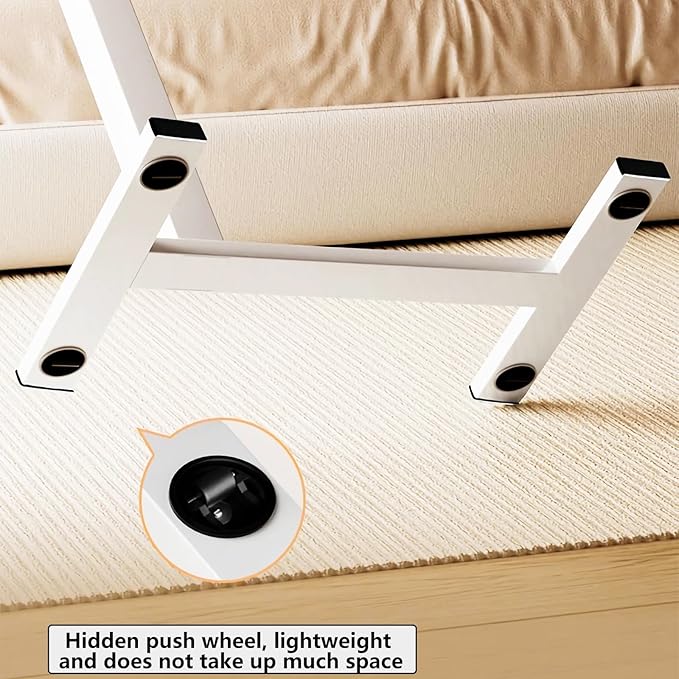 FleiSleep Auxiliary tray 360 ° rotating height adjustable rotating TV, computer desk, car five function auxiliary safety handle ( Black Roller Sliding 360° Sofa Rotating Table)