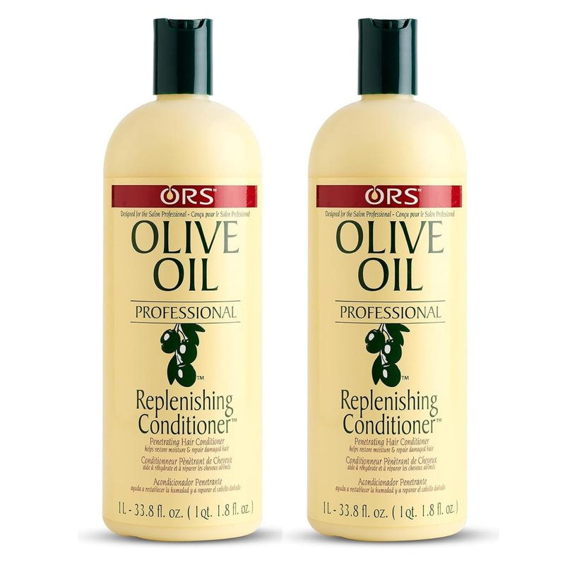 ORS Olive Oil Professional Replenishing Conditioner 33.8 Ounces (Pack of 2)