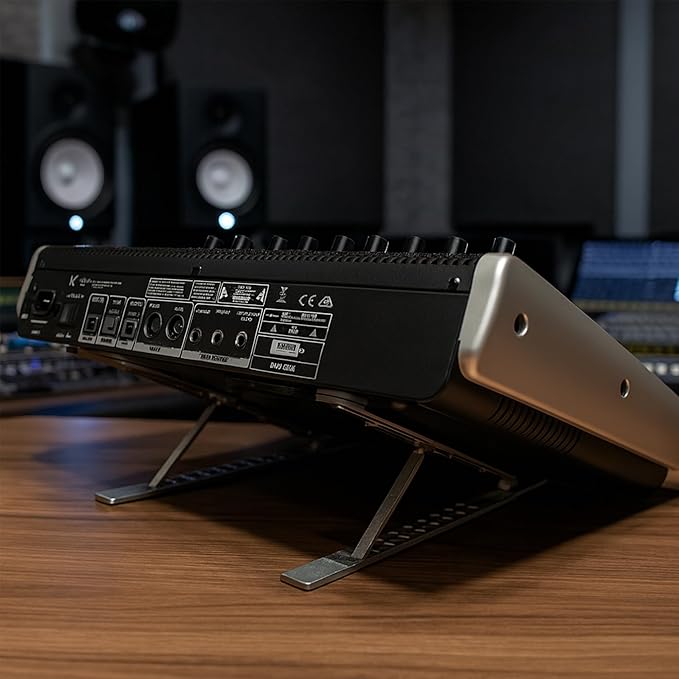 Musiin Audio Mixer Stand for Home Studio Mixer Controller(Three-fold)