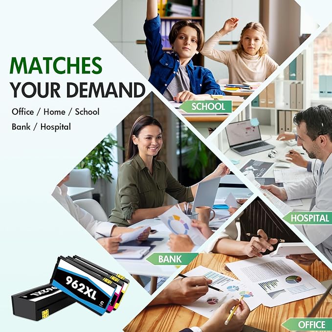 inkalfa Ink Cartridges Combo Pack
