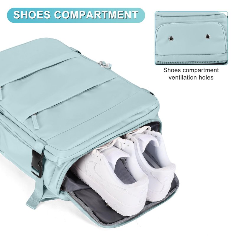 coofay Personal Item Travel Backpack For Women Men Airline Approved Carry On Backpack Flight Approved Waterproof Sports Luggage Backpack Casual Daypack Small Hiking Backpack