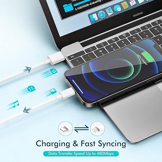 Fast iPhone Charger, Quick 10Foot USBC Wall Charger Phone Charge 2Pack PD USB C Fast Charge Block + Long 10FT Lightning Fast Charging Cable for iPhone 14/Pro/Pro Max/Plus/13/12/11/XS/XR/X/SE2022/iPad