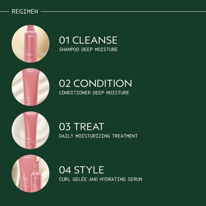 Aveda Nutriplenish Conditioner Deep Moisture | Rich Superfood Conditioner for Dry to Very Dry Hair | Organic Pomegranate Oil, Coconut Oil, Mango Butter | 96% Naturally Derived*, 8.5 Fl Oz