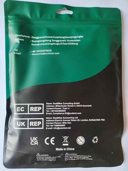 Thsucords Slim HDMI Cables 1FT 5Pack, Ultra Soft & Thin HDMI to HDMI Cord, Extreme Flexible & Skinny HDMI Wire Supports High Speed 4K@60Hz 18gbps 2160p 1080p