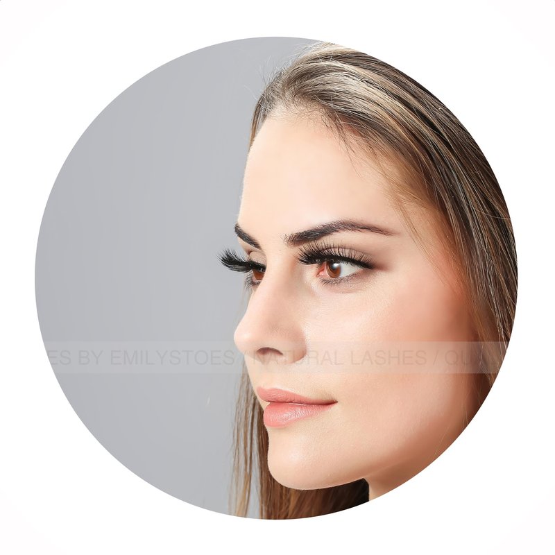 EMILYSTORES Eyelash Extensions 0.10mm Thickness C Curl Length 12mm Individual Volume Natural-Looking eyelashes Single Size For Lash Extension (0.10,C,12mm)