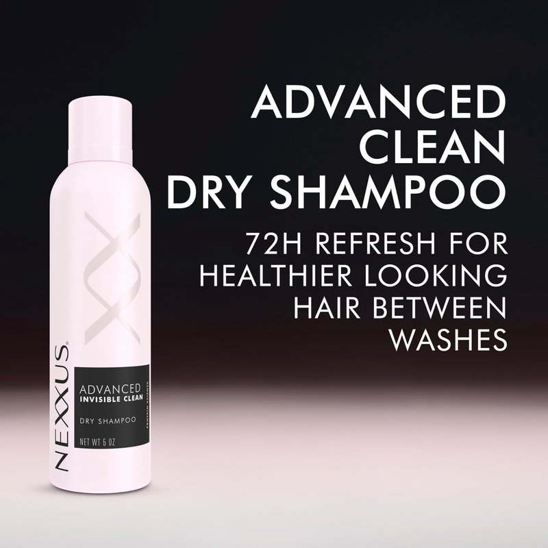 Nexxus Styling Refreshing Dry Shampoo For Oily Hair Advanced Invisible Clean Dry Shampoo Powered by Flexx-Adapt Technology and Infused with a Protein Complex 5 oz