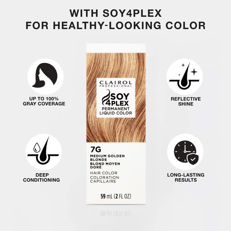 Clairol Professional Permanent Liquicolor, 10GN Lightest Gold Neutral Blonde, 2 Fl Oz - Packaging May Vary