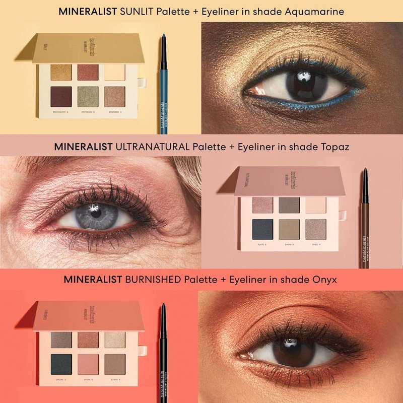 bareMinerals Mineralist Lasting Eyeliner - Waterproof, Smudge-Proof, Vegan | Long-Lasting Color