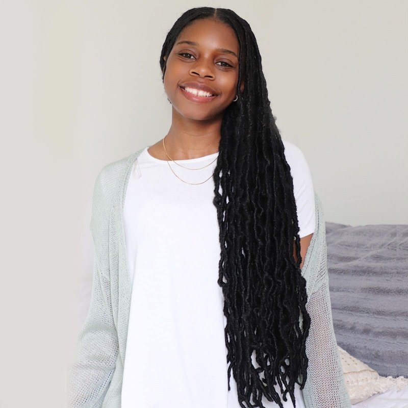 ToyoTress Marley Twist Braiding Hair - 28 Inch 6 Packs Super Long Marley Hair For Faux Locs, Afro Kinky Curly Crochet Braids Synthetic Braiding Hair Extensions (28 Inch, 1B-6P)