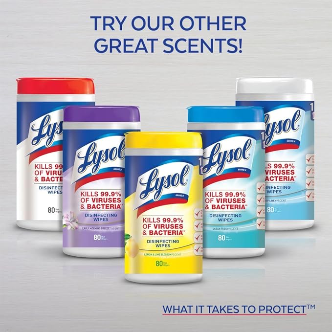 Lysol Disinfectant Aerosol Spray, Spring Waterfall Scent, 19 Ounces (Case of 12)