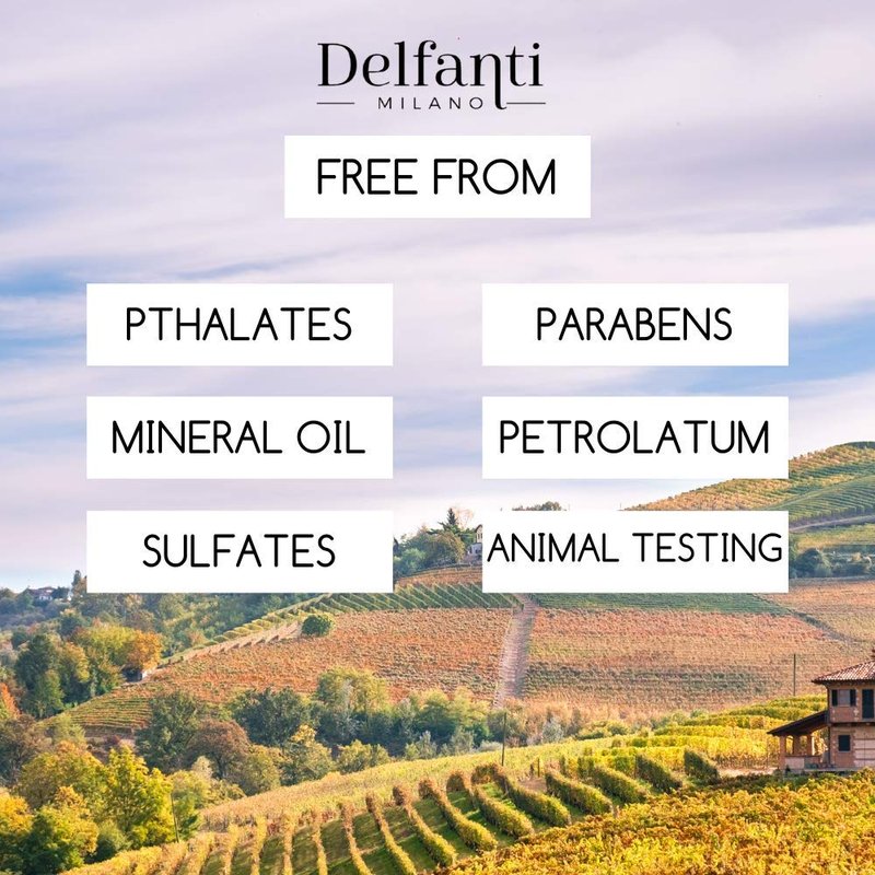 Delfanti-Milano • VITAMIN C & SHEA BUTTER• DUO pack • Day + Night Creams • Face, Neck Décolleté Moisturizing and Nourishing Cream for renewed complexion • Made in Italy