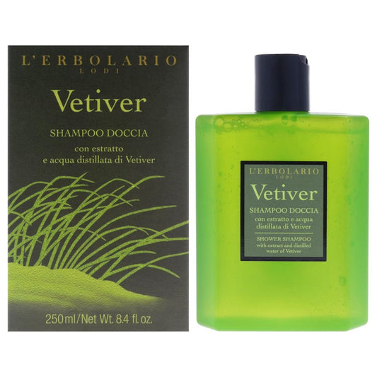 LErbolario Shower Gel - Vetiver for Unisex - 8.4 oz Shower Gel