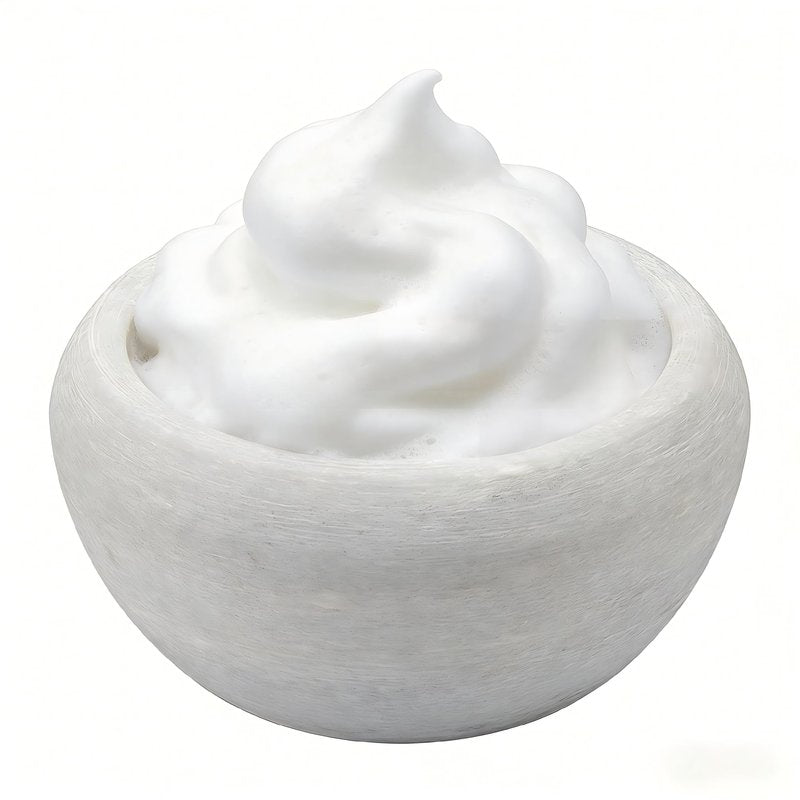 CHARMMAN Shaving Soap & Cream Bowl for Men, Natural White Marble Stone, Heat Preservation, Easier to Whip Up a Fantastic Foam with Interior Micro-ridges, Art of Shave Lather bowl …