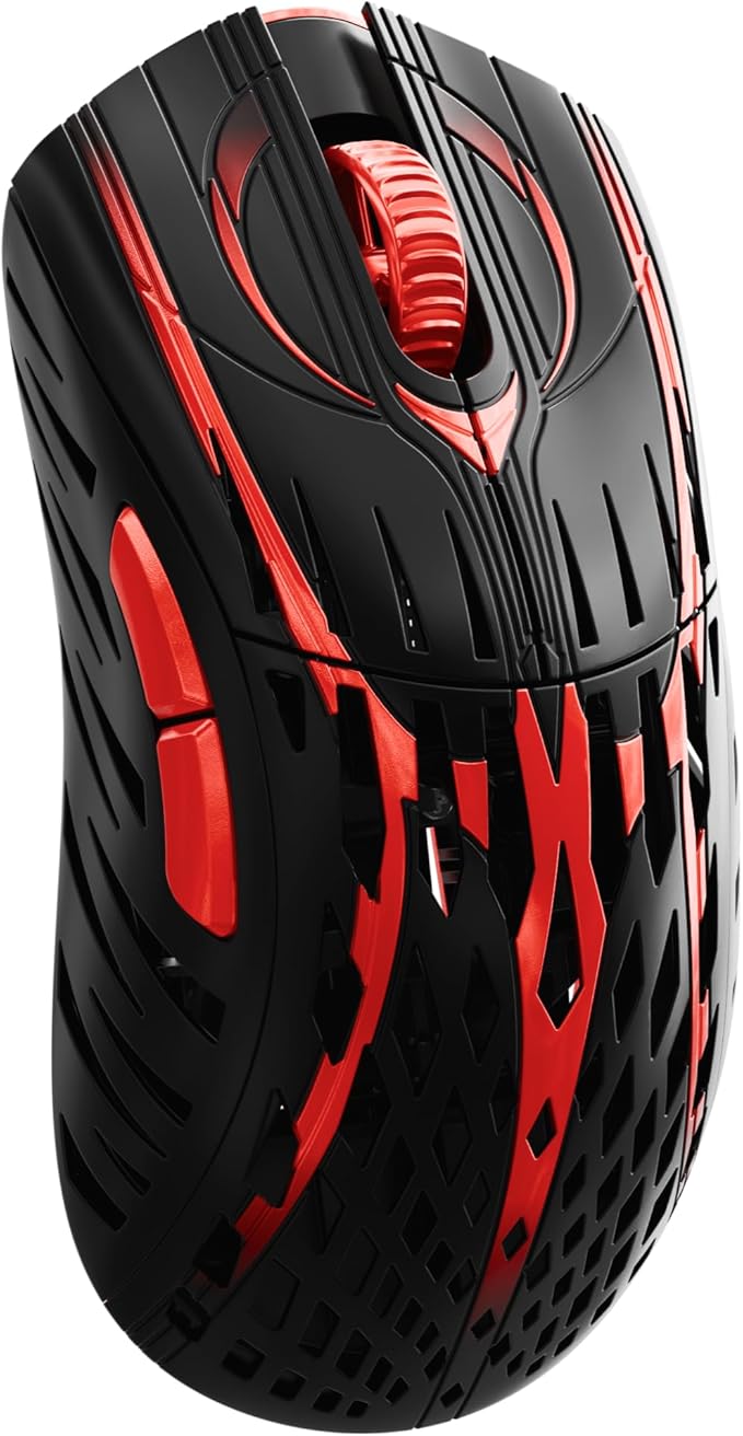 PWNAGE StormBreaker v3 Wireless Gaming Mouse – 50g Ultra-Lightweight Magnesium Alloy, 8KHz Polling, PAW3950 Xero Sensor – Ergonomic Esports Mouse for Competitive FPS Gaming