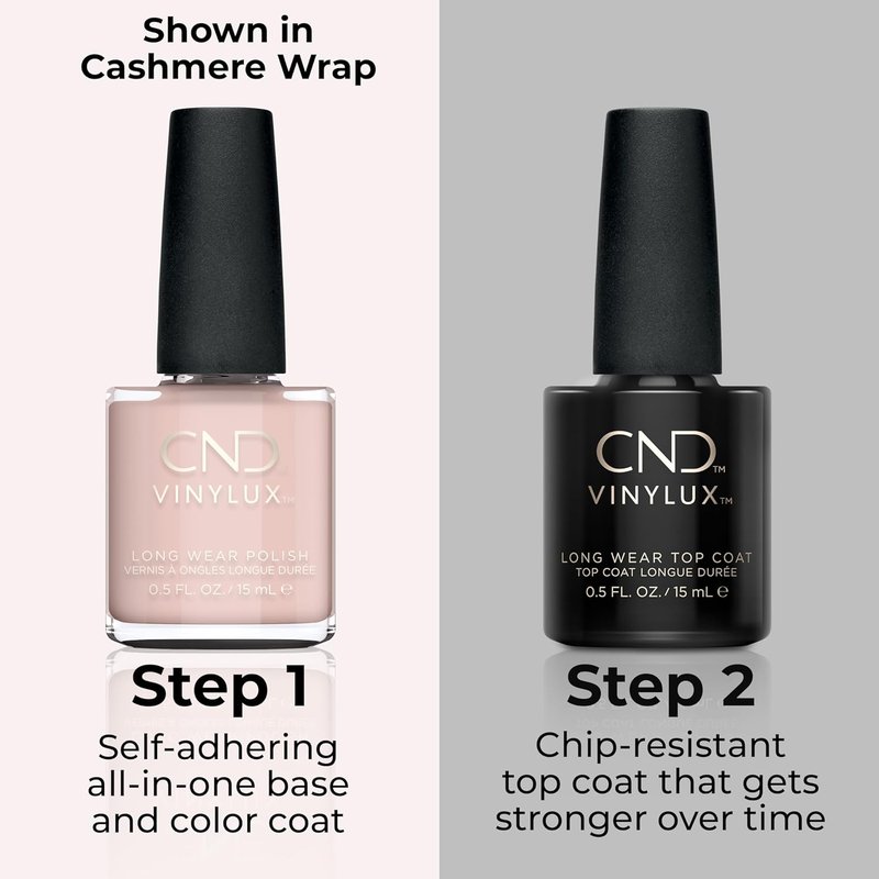CND Vinylux Nail Polish - Longwear Nude Color with Gel-like Shine | 0.5 Fl Oz