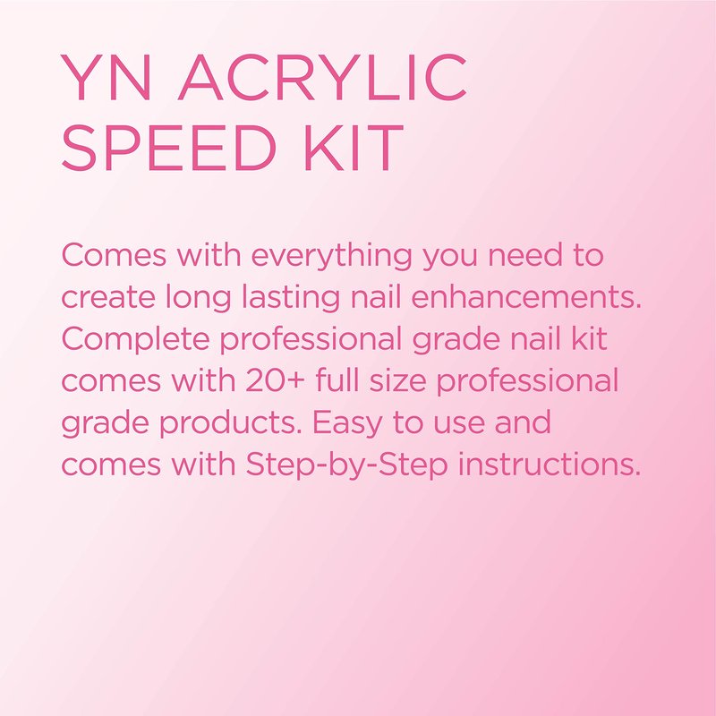 Young Nails False Nail Pro Acrylic Kit Speed