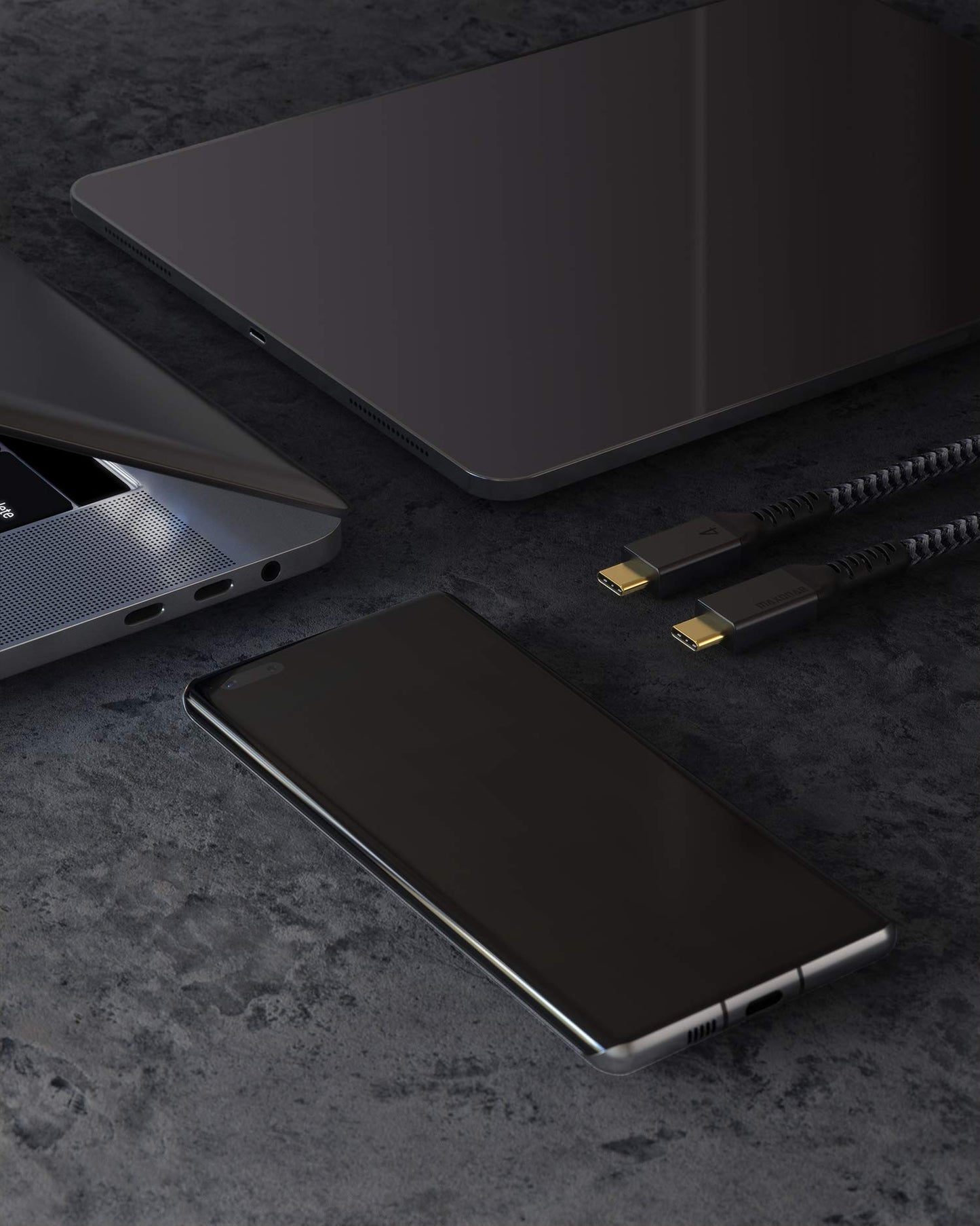 Maxonar [4Ft] Thunderbolt 4 Cable, 240W Thunderbolt Cable 40Gbps Sync 8K/5K@60Hz Display and for Thunderbolt 4, Thunderbolt 3, USB4, and USB-C Devices