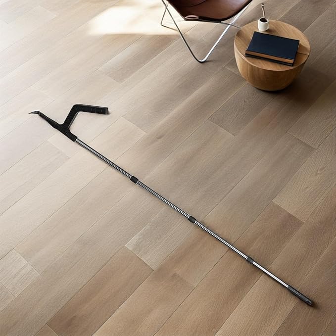 NUOBESTY 1 Set Gutter Cleaning Tools From The Ground Rain Gutter Cleaner With Poles Needed For Removing Leaves Debris Leaf Cleaning Tool