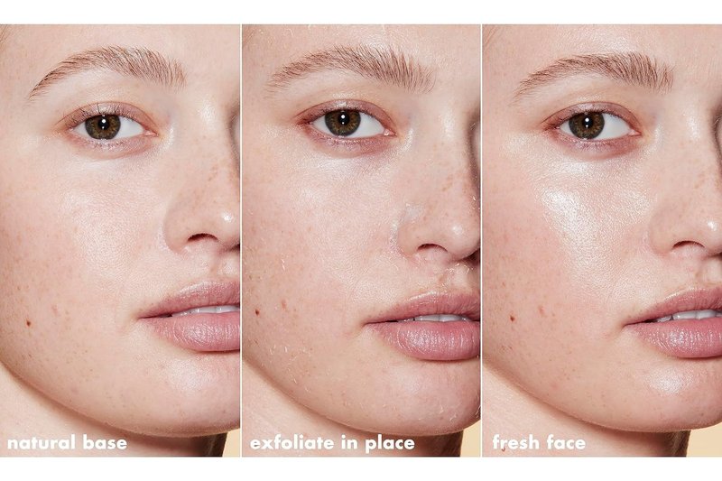 e.l.f. SKIN Gentle Peeling Exfoliant Mini - Effective Cleanser for All Skin Types | Peels Away Dead Skin