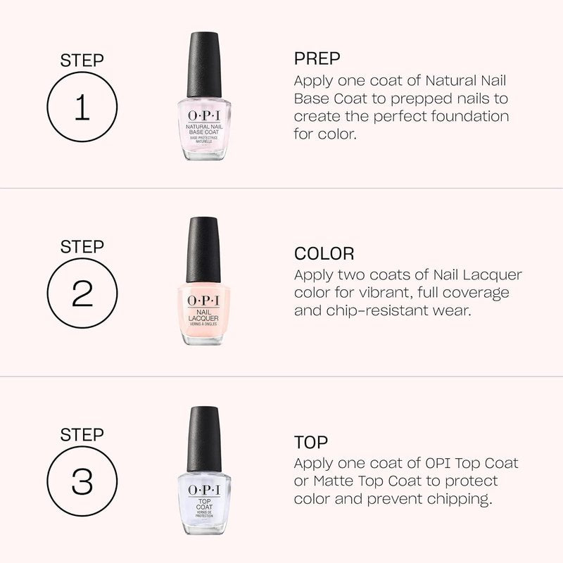 OPI Nail Lacquer - Classic Nail Polish in Pink & Purple Shades | Crème, Shimmer & Glitter Finish | 0.5 Fl Oz
