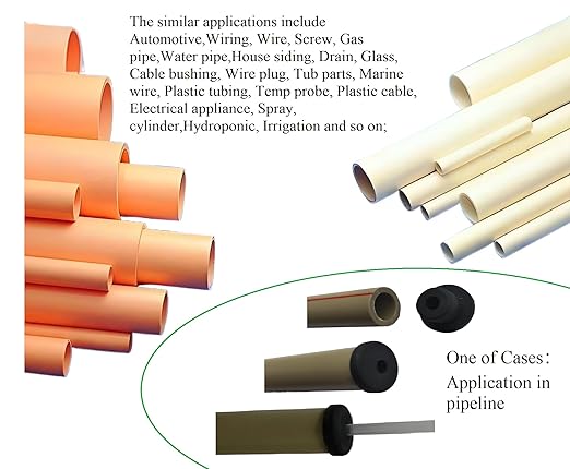 40 pcs 3/16" Drill Hole，1/8" ID Black Silicone Top hat Rubber Grommets for Wiring，Automotive，Firewall，Hole Plug，Desk，Screw，Water and Gas Pipe，Drain，House Siding，Cable Bushing，Glass，Wire Plug